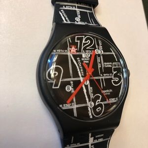 “Greetings From New York” Like New Destination Swatch Watch